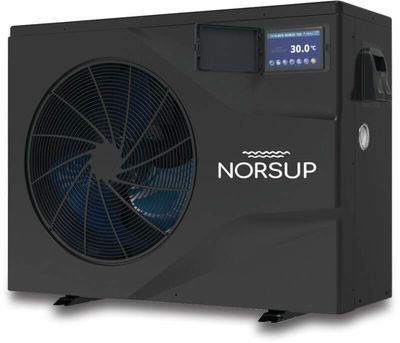 Norsup Warmtepomp Inverter 230VAC zwart type P26X/32 horizontaal SG