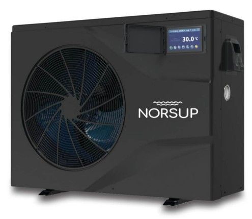 Norsup Warmtepomp Inverter ABS 50 mm 12,21A 230VAC zwart type P17X/32 horizontaal SG