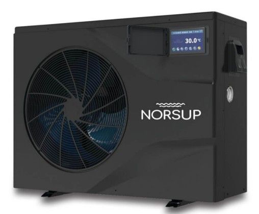 Norsup Warmtepomp Inverter ABS 50 mm 8,17A 400VAC zwart type P26TX/32 horizontaal SG
