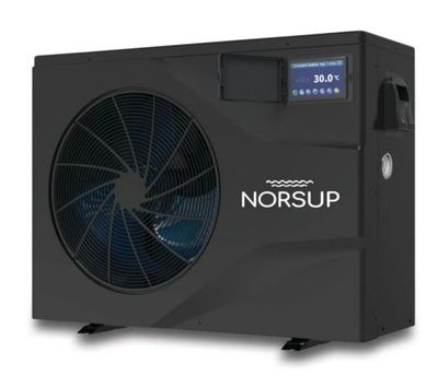 Norsup Warmtepomp Inverter ABS 50 mm 21,48A 230VAC zwart type P35X/32 horizontaal SG