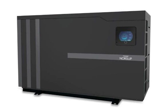 Norsup Warmtepomp Inverter aluminium 50 mm 13,5A 230VAC zwart type Silent-Pro 17 horizontaal SG