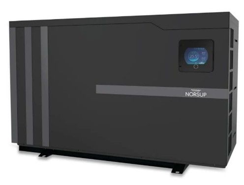 Norsup Warmtepomp Inverter aluminium 50 mm 9,5A 230VAC zwart type Silent-Pro 10 horizontaal SG