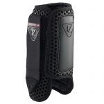 Tri-Zone Impact Boots, Attribute 1: Front, Attribute 2: Small - 14-15.2hh (large ponies, Arabs and Thoroughbreds, Thoroughbred crosses), Attribute 3: Black