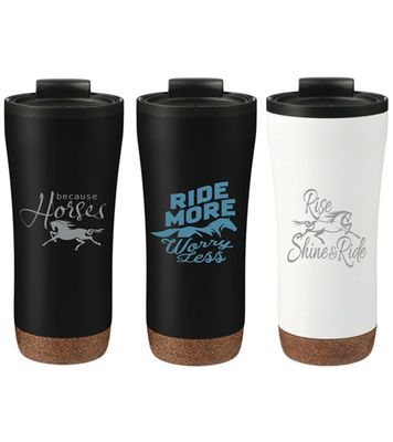 Travel Mug Stainless Steel 16 oz
