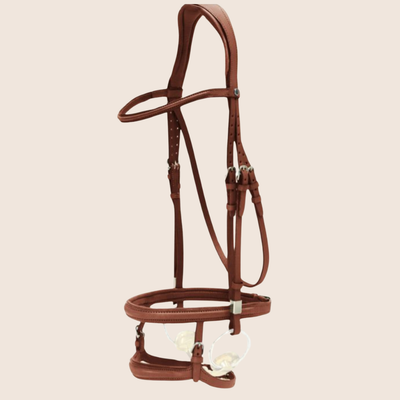 Pro-Jump Bridle - Double Noseband