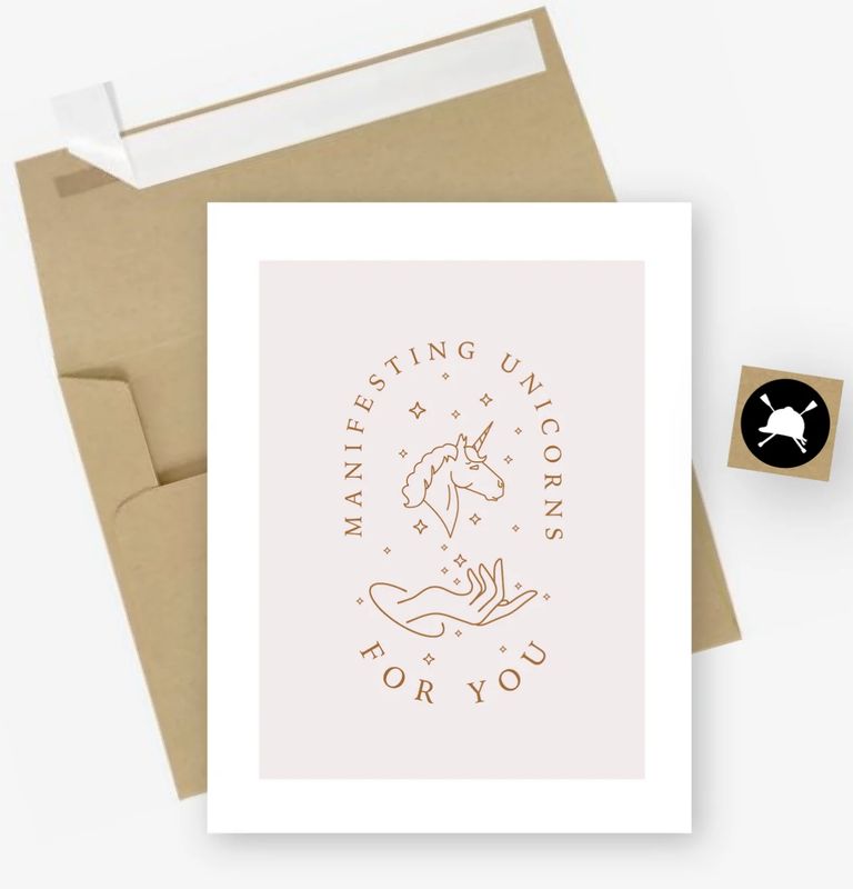 Manifesting Unicorns Card
