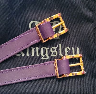 Spur Straps - Nature Roxo with Rose gold buckles