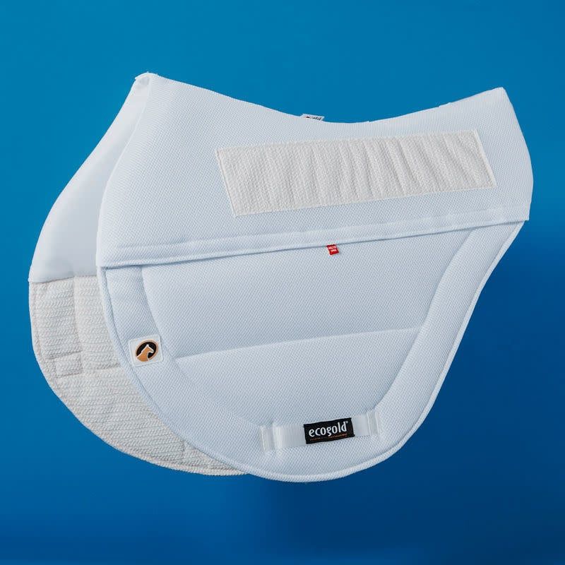 CoolFit XC Saddle Pad, Color: White, Size: Standard (21x19)