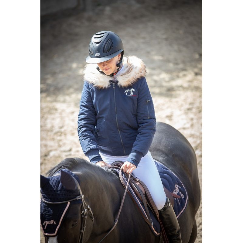 Lyon Bomber Jacket Navy X Small