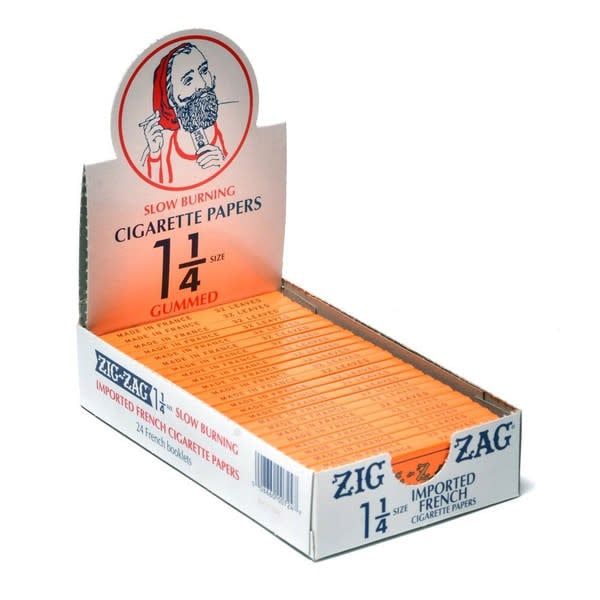 Zig Zag Orange 1 1/4 Size | single