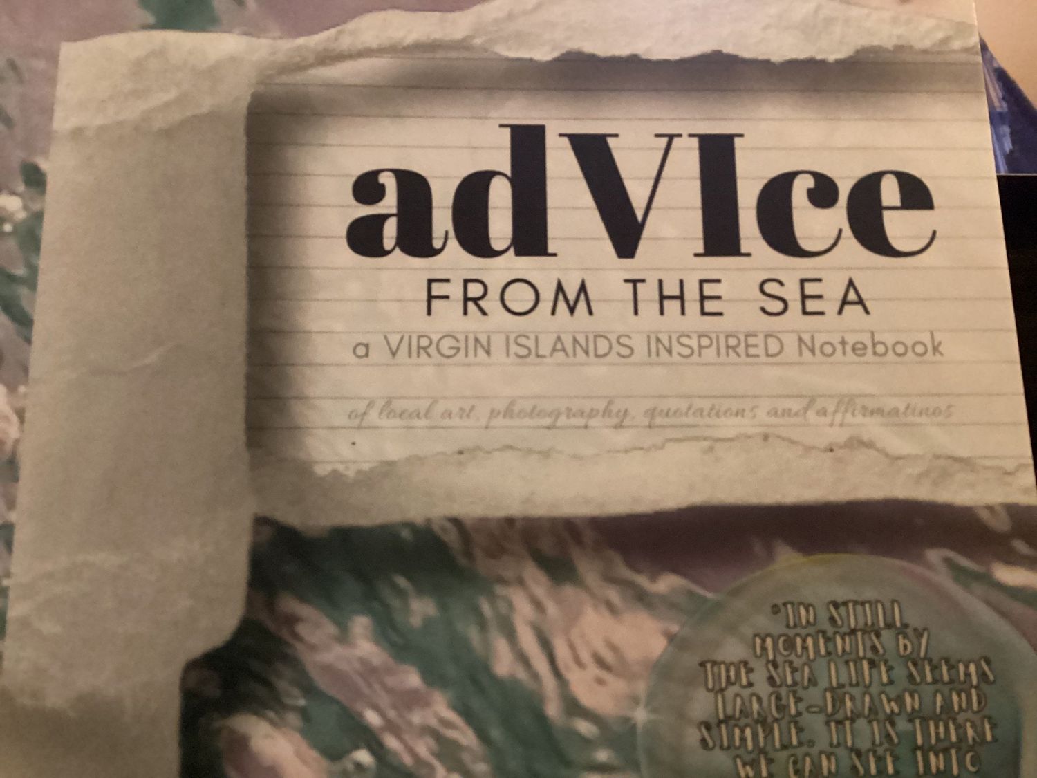 Advice from the Sea | Hard Cover