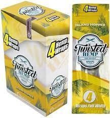 Twisted Hemp | Island Hopper Wraps  | 4pk single