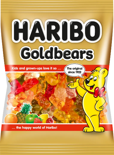 Gold Bears Gummi Candy single