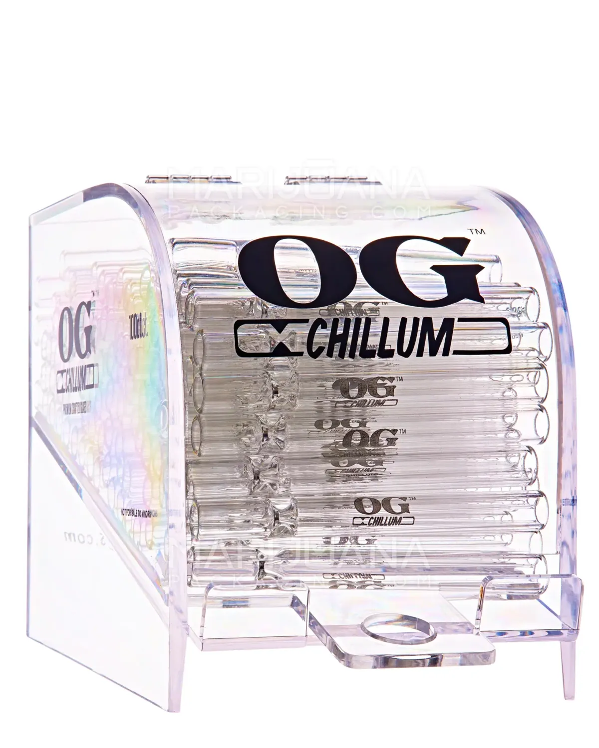 Chillum | Clear Glass | single