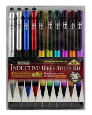10 PC Inductive Bible Study Kit