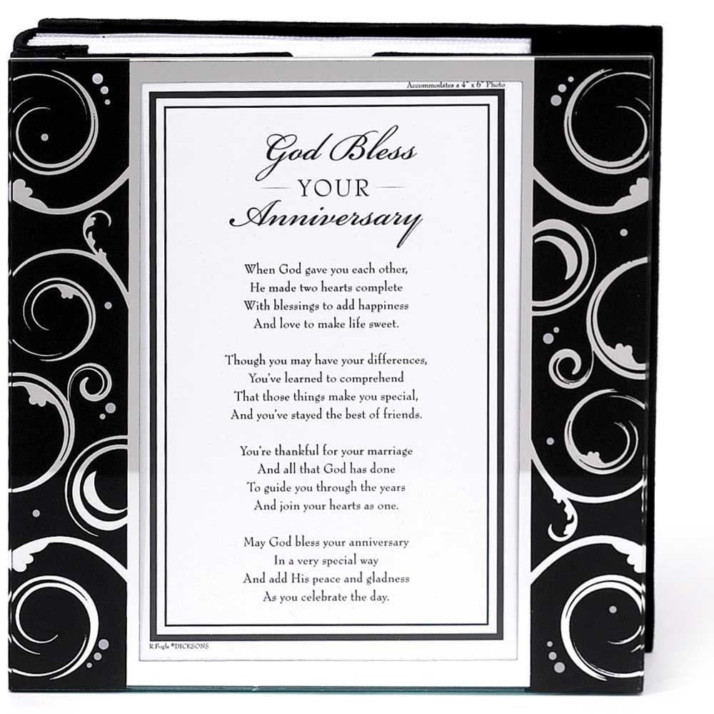 God Bless Anniversary Photo Album