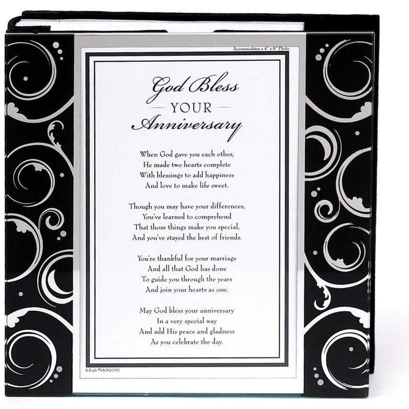 God Bless Anniversary Photo Album