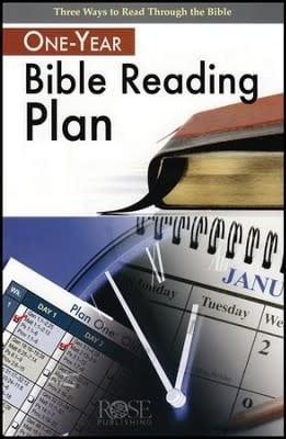 1 Year Bible Reading Plan Pamphlet