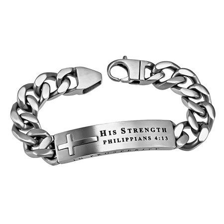 NEO SILVER BRACELET HIS STRENGTH
