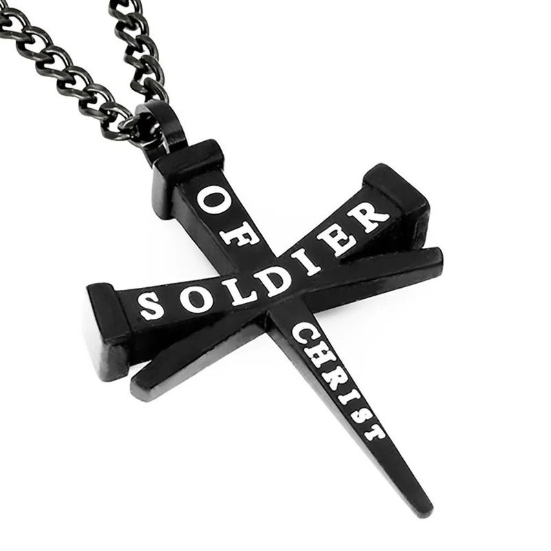 Third Hour Cross Soldier of Christ CURB 24&quot;