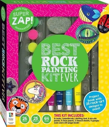 BEST ROCK PAINTING KIT EVER (SUPER ZAP!)