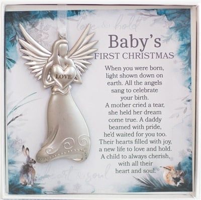 Baby&#39;s First Christmas: Angel Ornament
