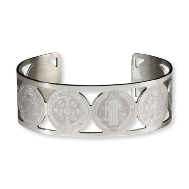 St. Benedict Stainless Steel Bracelet