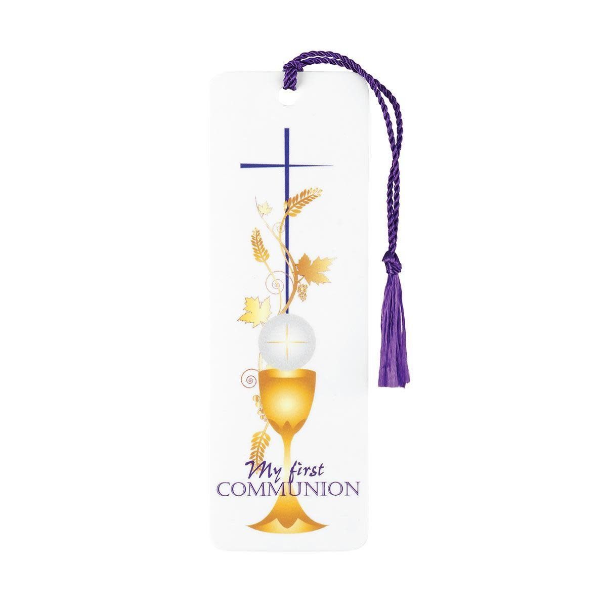 First Communion Tassel Bookmark
