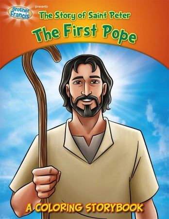Coloring Book: St. Peter the First Pope