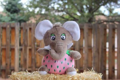 Gentleness: The Strawberry Elephant Plush