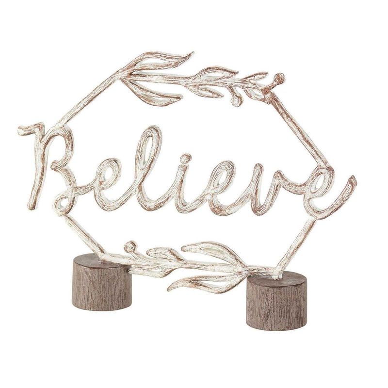 TABLETOP FIGURINE BELIEVE