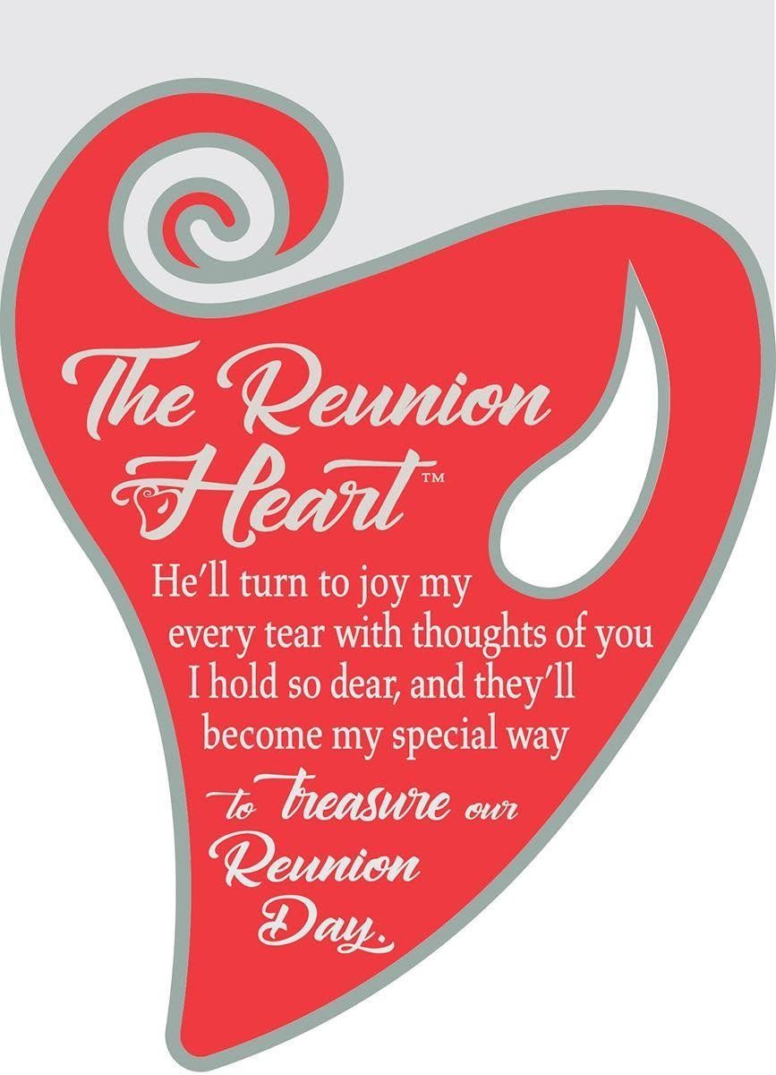 Reunion Heart Flag