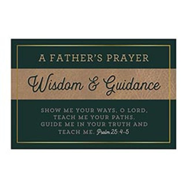 Father&#39;s Prayer Card