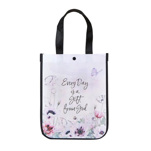 Every Day Is a Gift From God Small Eco-Friendly Tote Bag