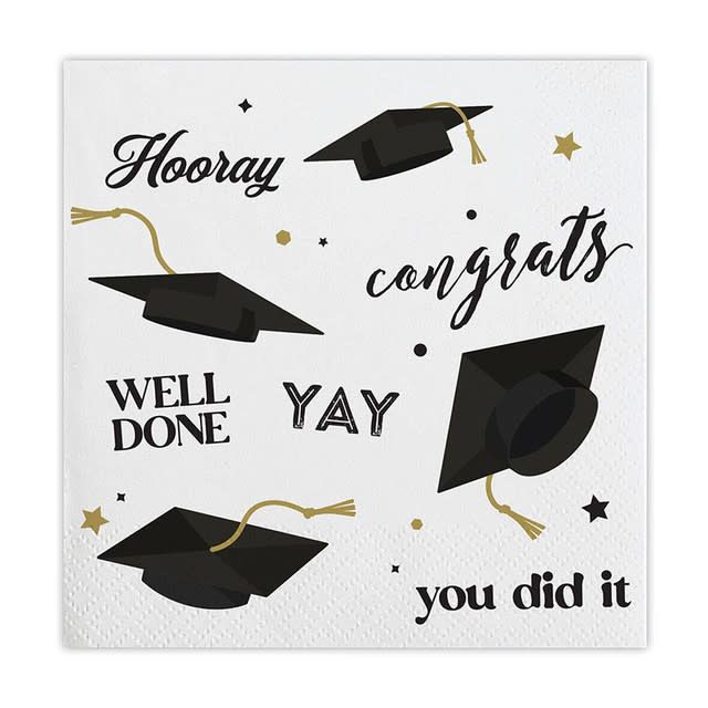 Beverage Napkins - Graduation