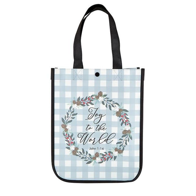 Joy to the World Small Eco-Friendly Tote Bag