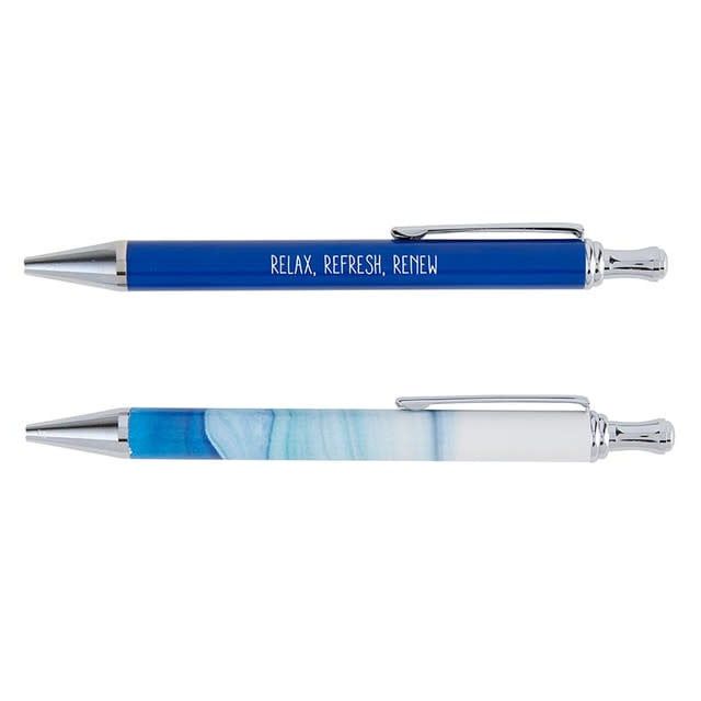 Pen Set - Relax, Refresh