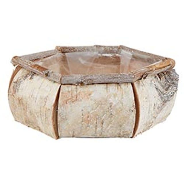 Wooden Planter - Hexagon