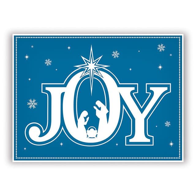 Yard Sign - Joy Nativity