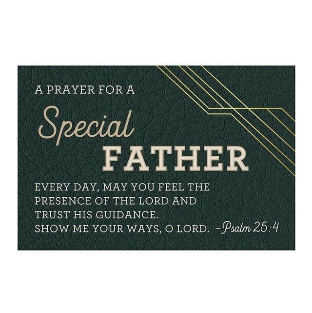 Pass it On - Prayer for a Special Father