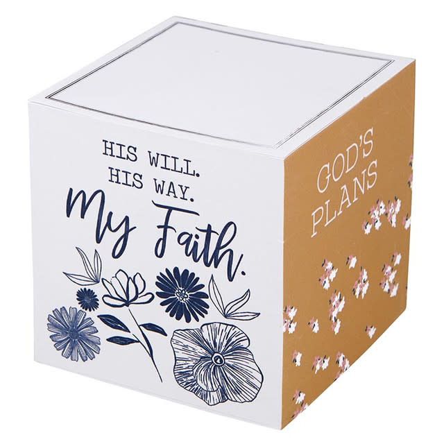Paper Cube - His Will His Way