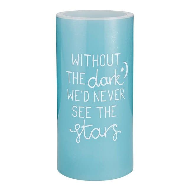 LED Candle - Medium - Stars