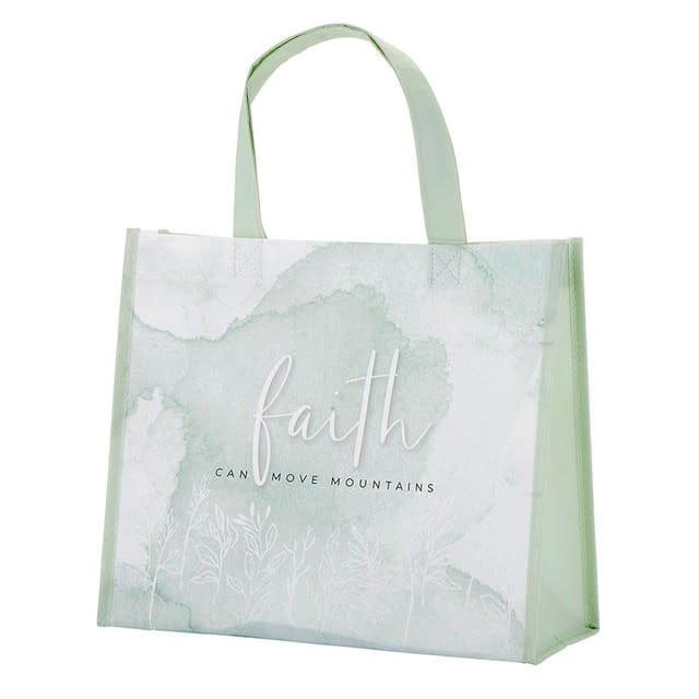 Heart &amp; Soul Tote - Faith Can Move Mountains