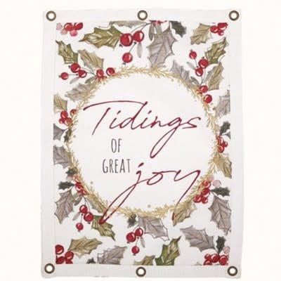 Joy Canvas Wall Banner