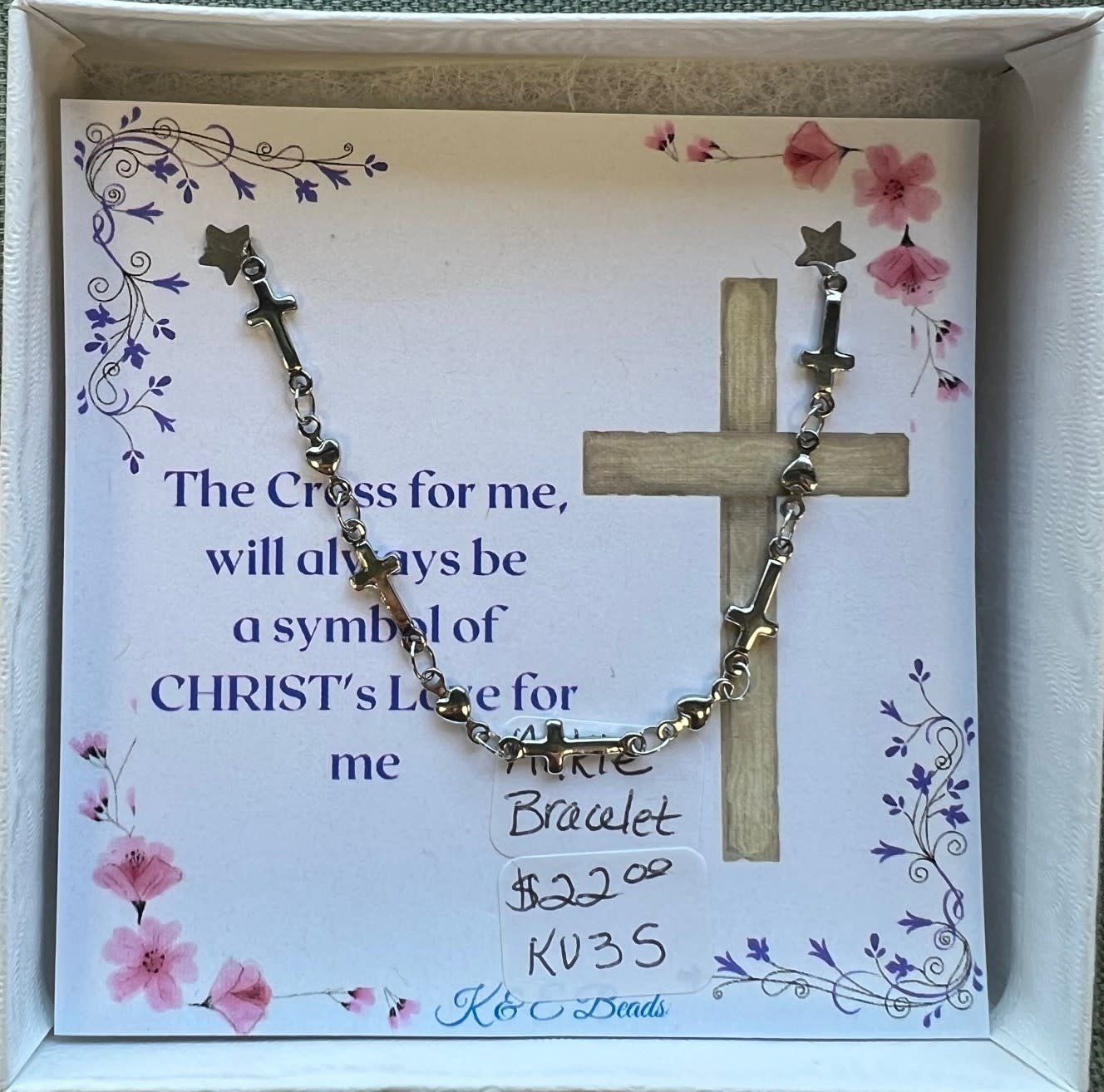 Cross Ankle Bracelet