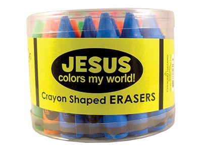 Eraser Jesus Colors My World