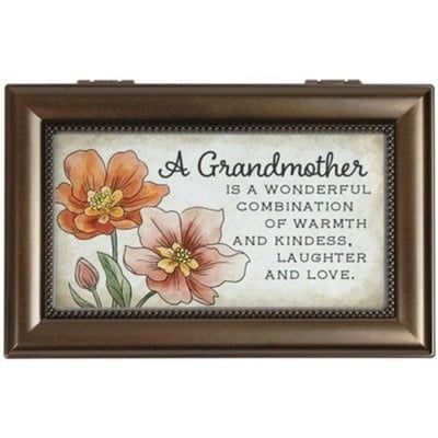 Wonderful Grandmother Music Box