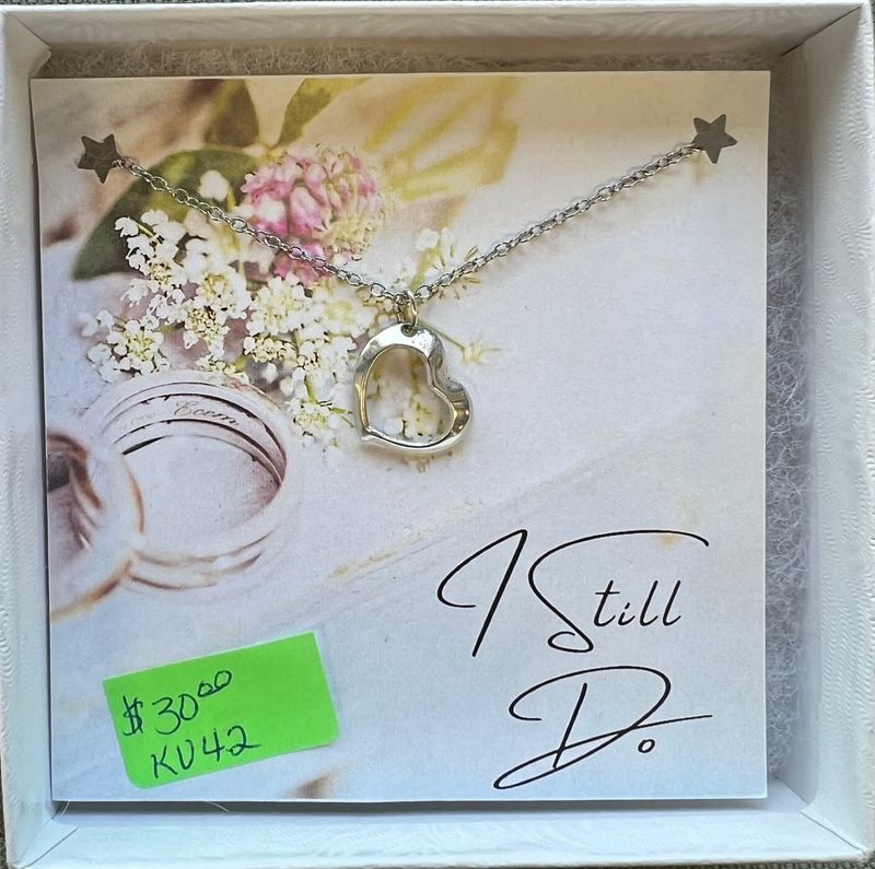 I Still Do Heart Necklace