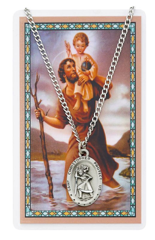 ST CHRISTOPHER PRAYER CARD SET