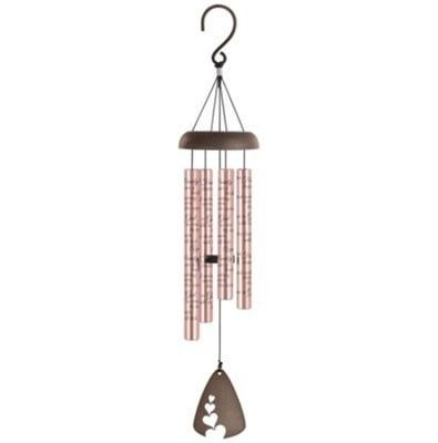 Our Family Chain Is Broken Wind Chime, Rose Gold